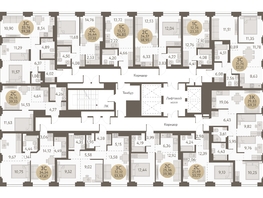 Продается 2-комнатная квартира ЖК Urban-peaks (Городские вершины), 37.55  м², 5846500 рублей