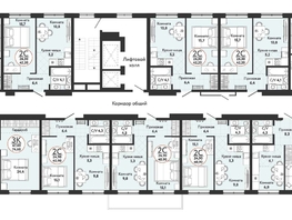 Продается 3-комнатная квартира ЖК Одоевский, дом 1, 74.6  м², 7245500 рублей