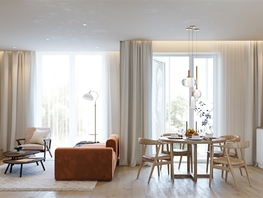 Продается 1-комнатная квартира ЖК Заельцовский New, 45.9  м², 9426474 рублей