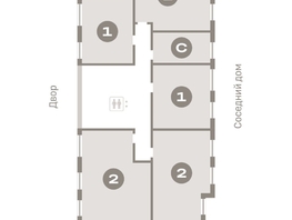 Продается 1-комнатная квартира ЖК Пшеница, 6.1, 39.55  м², 5410000 рублей