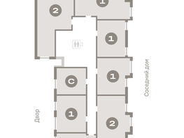 Продается 2-комнатная квартира ЖК Пшеница, 6.1, 64.08  м², 8150000 рублей