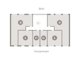 Продается 1-комнатная квартира ЖК Европейский берег, дом 45, 43.17  м², 6800000 рублей