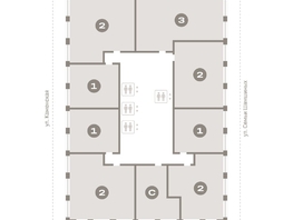 Продается 3-комнатная квартира ЖК Мылзавод, дом 9, 90.38  м², 15700000 рублей