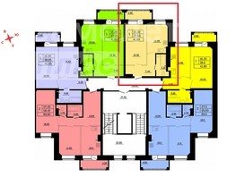 Продается 1-комнатная квартира Малиновского ул, 41.8  м², 3845600 рублей