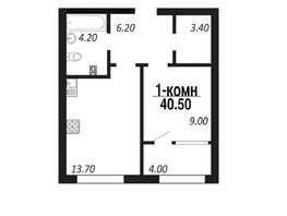 Продается Студия ЖК ПАРК-квартал «Королёв», дом 4, 40.5  м², 6885000 рублей