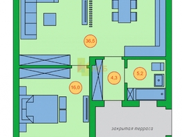 Продается Дом Александровская (Александровская Усадьба ул, 62  м², участок 7 сот., 5000000 рублей