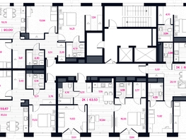 Продается 2-комнатная квартира ЖК Пушкина 77 (Pushkina 77), 60.16 м², 14060000 рублей