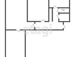 Продается 3-комнатная квартира Волкова ул, 59 м², 4799000 рублей