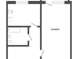 Продается 1-комнатная квартира Краснознаменная ул, 36.6 м², 3050000 рублей