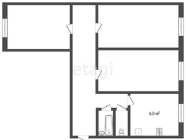 Продается 3-комнатная квартира Советская ул, 61.8 м², 100000 рублей