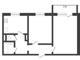Продается 2-комнатная квартира Северная 33-я ул, 52.5 м², 4720000 рублей