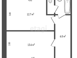 Продается 2-комнатная квартира Красный Путь ул, 36.7 м², 3800000 рублей