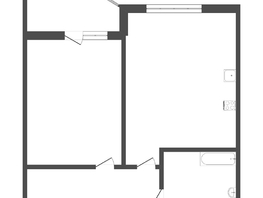 Продается 1-комнатная квартира Челюскинцев 2-я ул, 36.4 м², 3650000 рублей