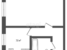 Продается 1-комнатная квартира Пономаренко ул, 31.3 м², 2800000 рублей