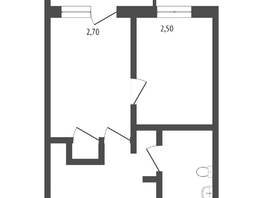 Продается 2-комнатная квартира Ватутина ул, 35 м², 4595000 рублей