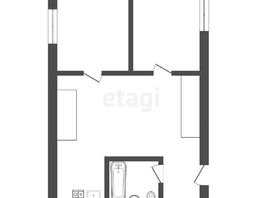 Продается 3-комнатная квартира Учебная ул, 42 м², 4000000 рублей