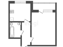 Продается 1-комнатная квартира Башенный пер, 30 м², 3300000 рублей