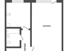 Продается 1-комнатная квартира Перелета ул, 33.1 м², 3890000 рублей