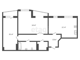 Продается 2-комнатная квартира Арнольда Нейбута ул, 90.1 м², 12900000 рублей
