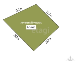 Продается Участок ИЖС 30 лет Победы ул, 6.27 сот., 900000 рублей
