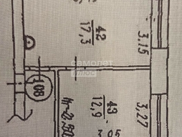 Продается 1-комнатная квартира Волго-Донская ул, 30.2 м², 2700000 рублей