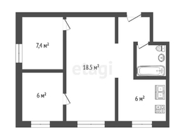Продается 3-комнатная квартира Энтузиастов ул, 42.2  м², 3100000 рублей