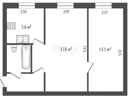 Продается 2-комнатная квартира Карла Маркса пр-кт, 44  м², 5550000 рублей