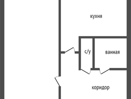 Продается 1-комнатная квартира Крыловская ул, 31  м², 2400000 рублей
