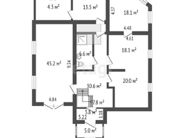 Продается Дом Долина нищих, 396  м², участок 10.1 сот., 11500000 рублей