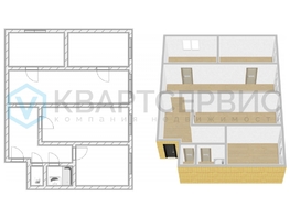 Продается 4-комнатная квартира 12 Декабря ул, 60.3  м&sup2;, 5400000 рублей