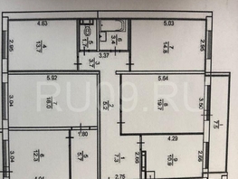 Продается 3-комнатная квартира Андрея Крячкова ул, 84.22 м², 8100000 рублей