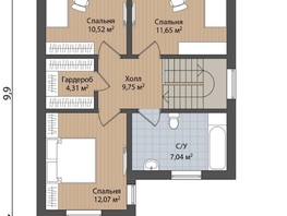 Продается Дом Экопарк «Перспектива», 125  м², участок 8 сот., 8500000 рублей