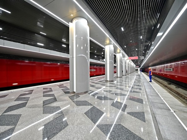 Станция метро «Некрасовка» (2019) Москва