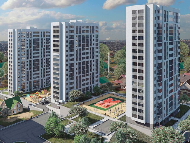 Новостройка Очаг, блок-секция 6