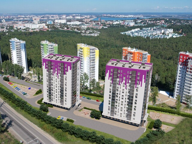 Новостройка Кислород, блок-секция 2