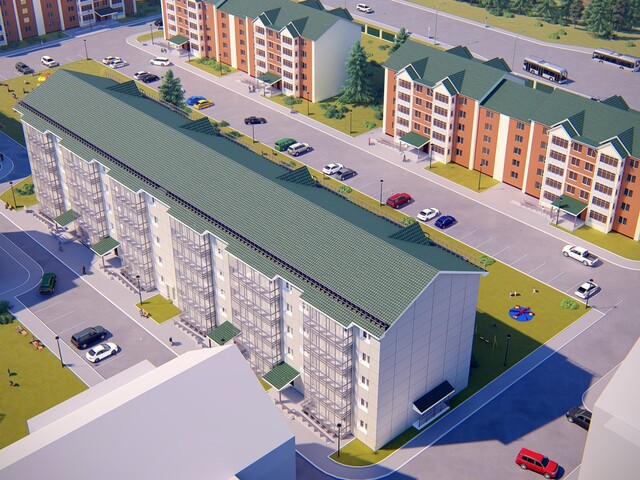Новостройка Солнцеград, дом тип 4 этап 5