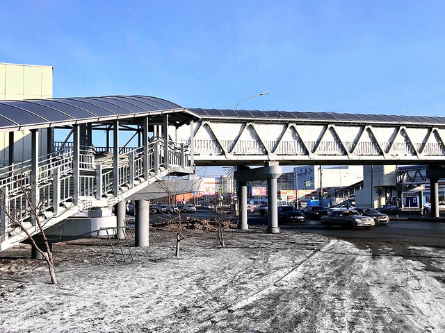 Пешеходный мост к новой школе на Бугаче появится в 2022 году