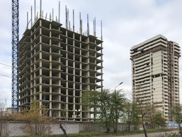 В Красноярске начнется достройка первых проблемных домов
