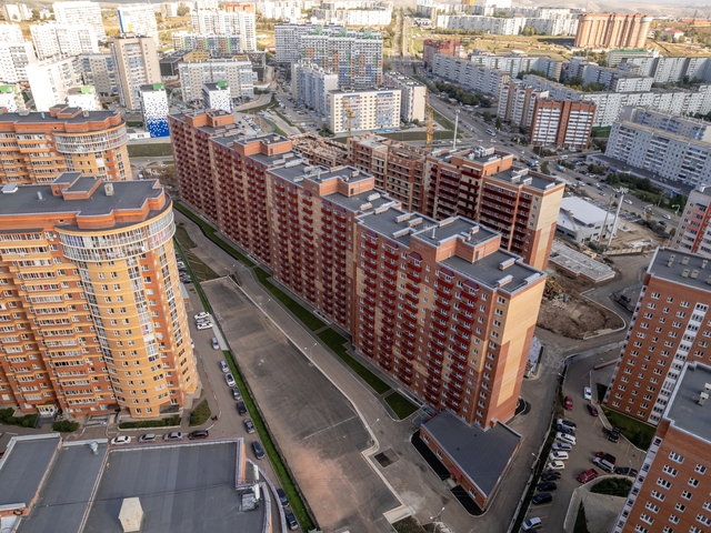 В красноярском микрорайоне Солнечный продолжат уплотнять застройку