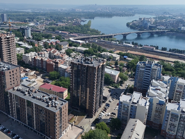 Цена квадратного метра в новостройках Иркутска снизилась на 3,5% за полгода